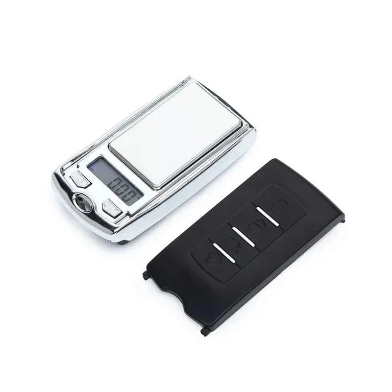 Mini balança digital eletrônica de bolso, até 100g  estilo chave, portátil, precisão, pesagem, display lcd