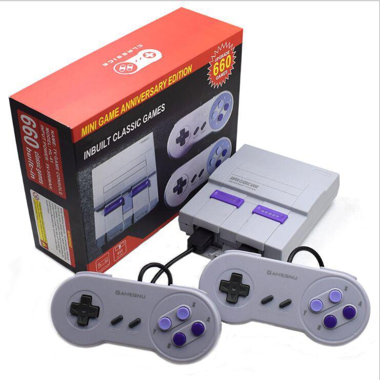 Super Nintendo 621 jogos Retrô e 2 Controles