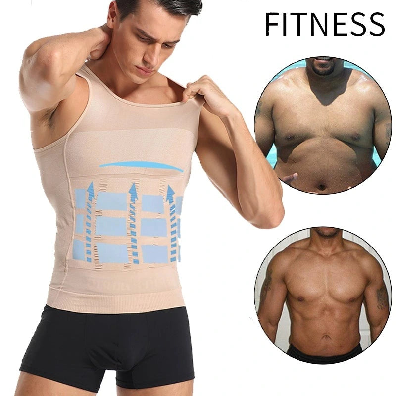 Camiseta de Compressão Masculina - Performance Fit