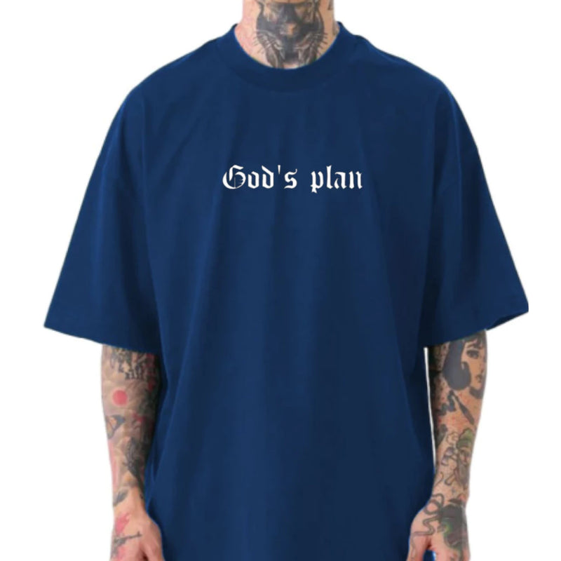 Camisa masculina God's plan Premium